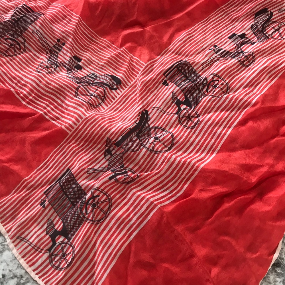 Vintage coaches & carriages Scarf Steampunk Retro